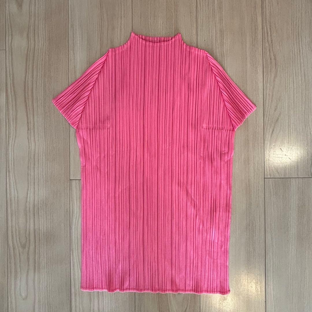 C*i様 pleats please ハイネック半袖トップス