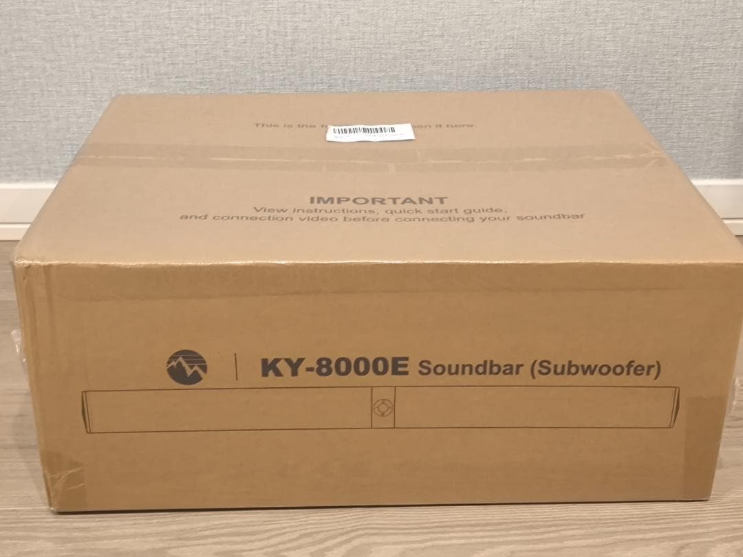 HolyCrab KY-8000E 2in1 サウンドバー サブウーファー付き