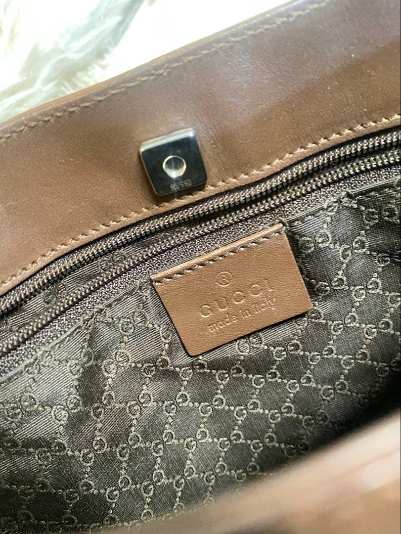 専用　GUCCI ブラウン トートバッグ