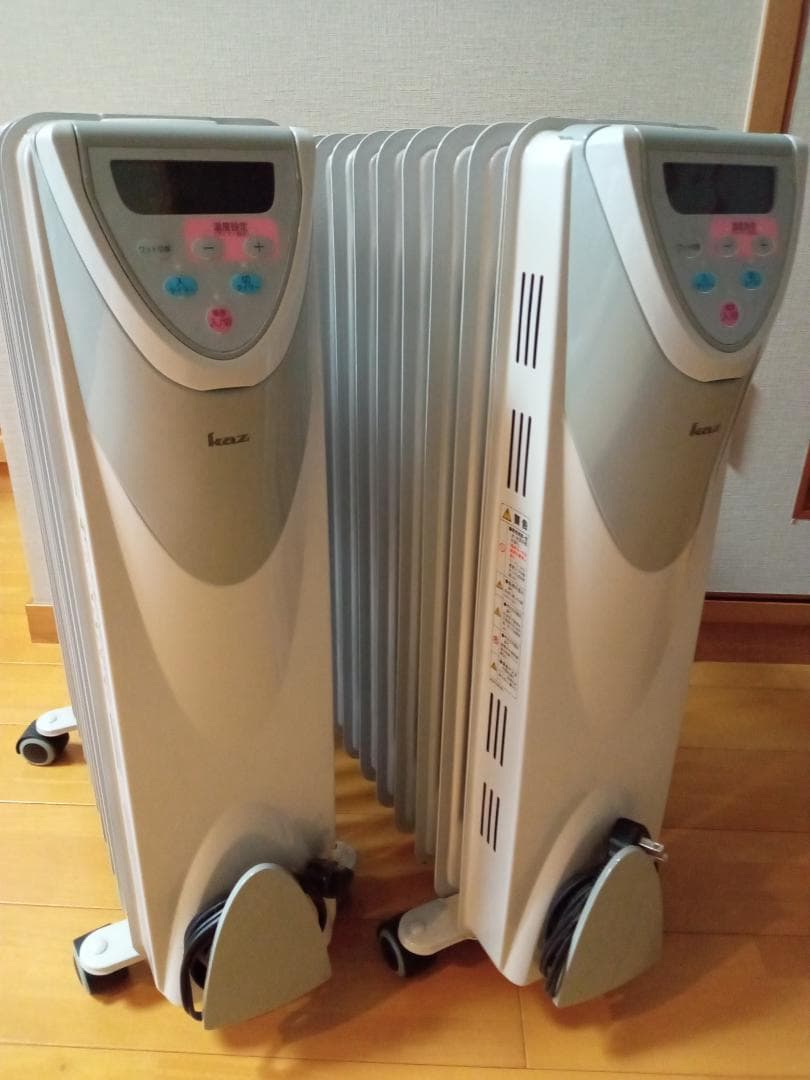 オイルヒーター２個