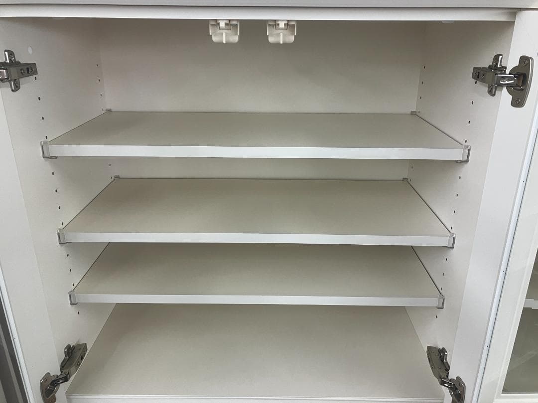 ユーアイ 食器棚 リアン カントリー風 ホワイト