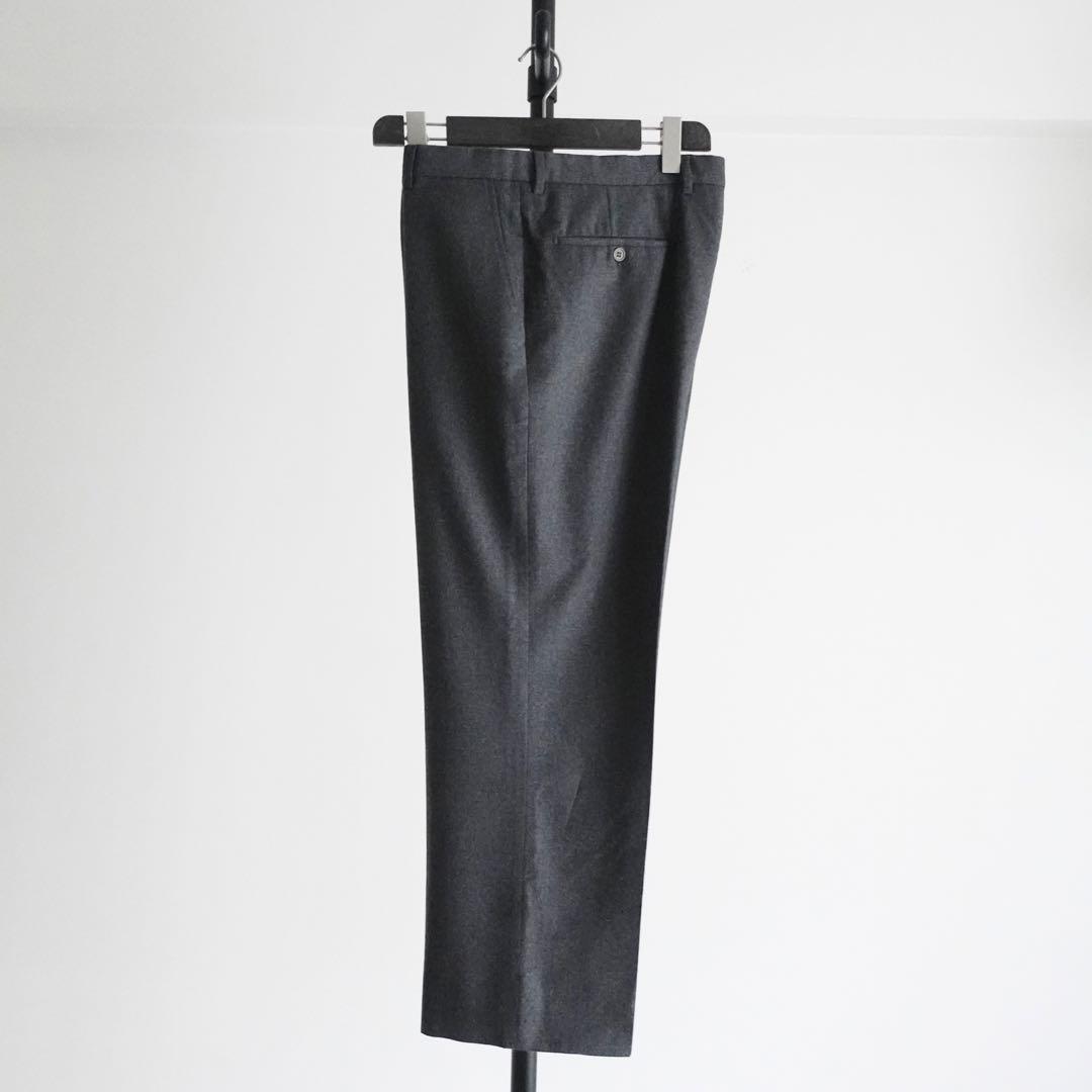 1990s Ermenegirdo Zegna ウールカシミアワイドトラウザーズ