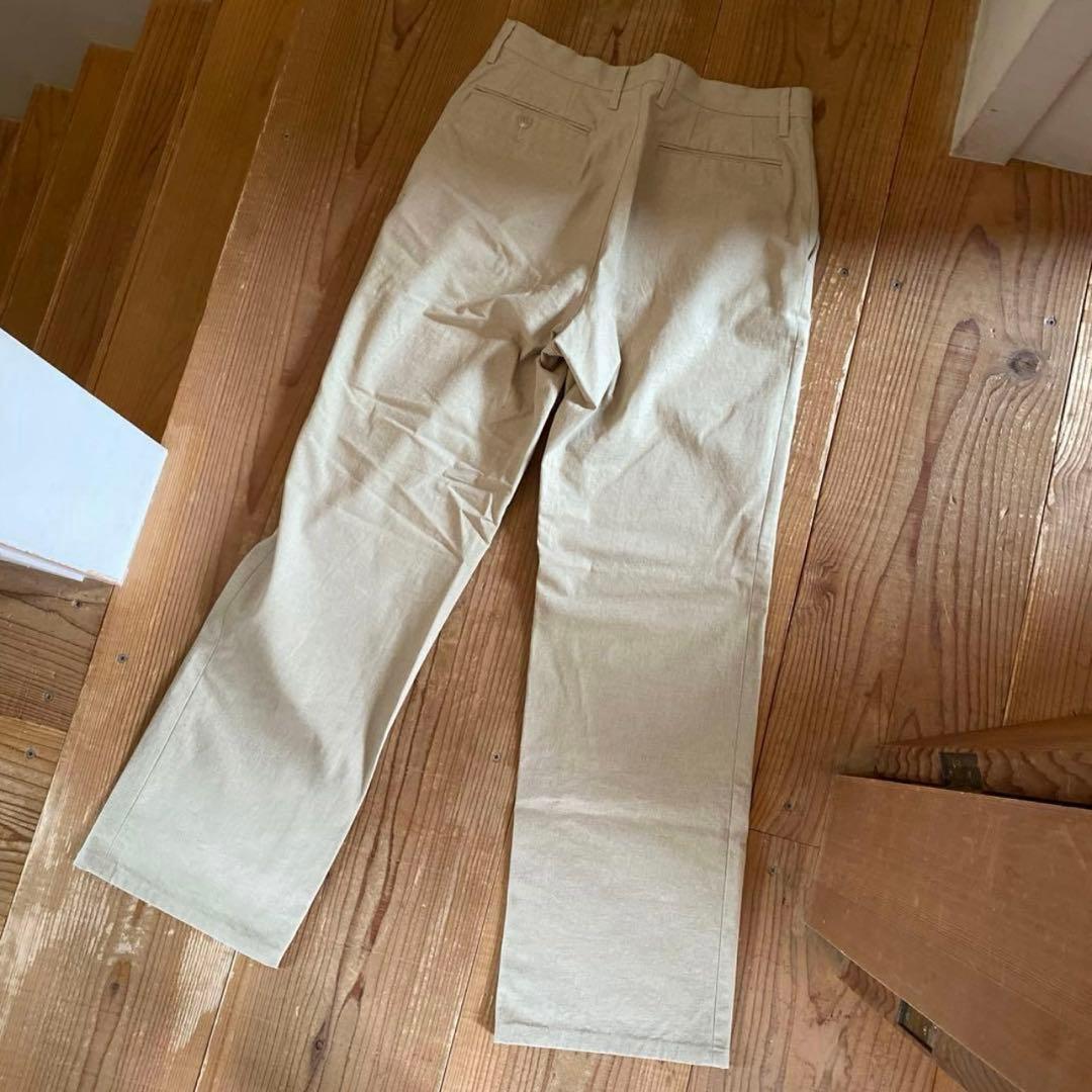 パンツ auralee24ss WASHED HARDTWIST CANVASPANTS