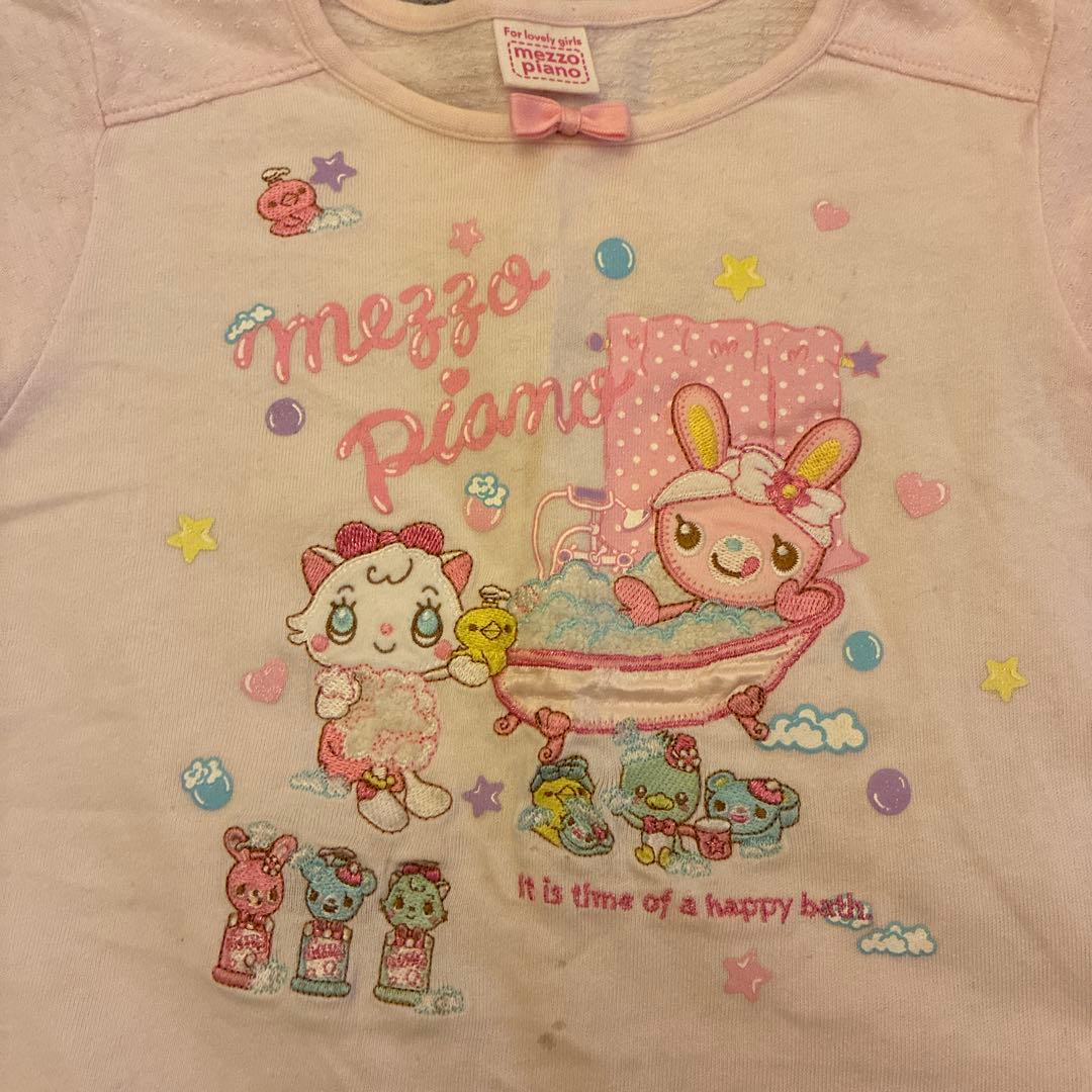明*職様 Mezzo Piano メゾピアノ　刺繍　Tシャツ　130記載　110