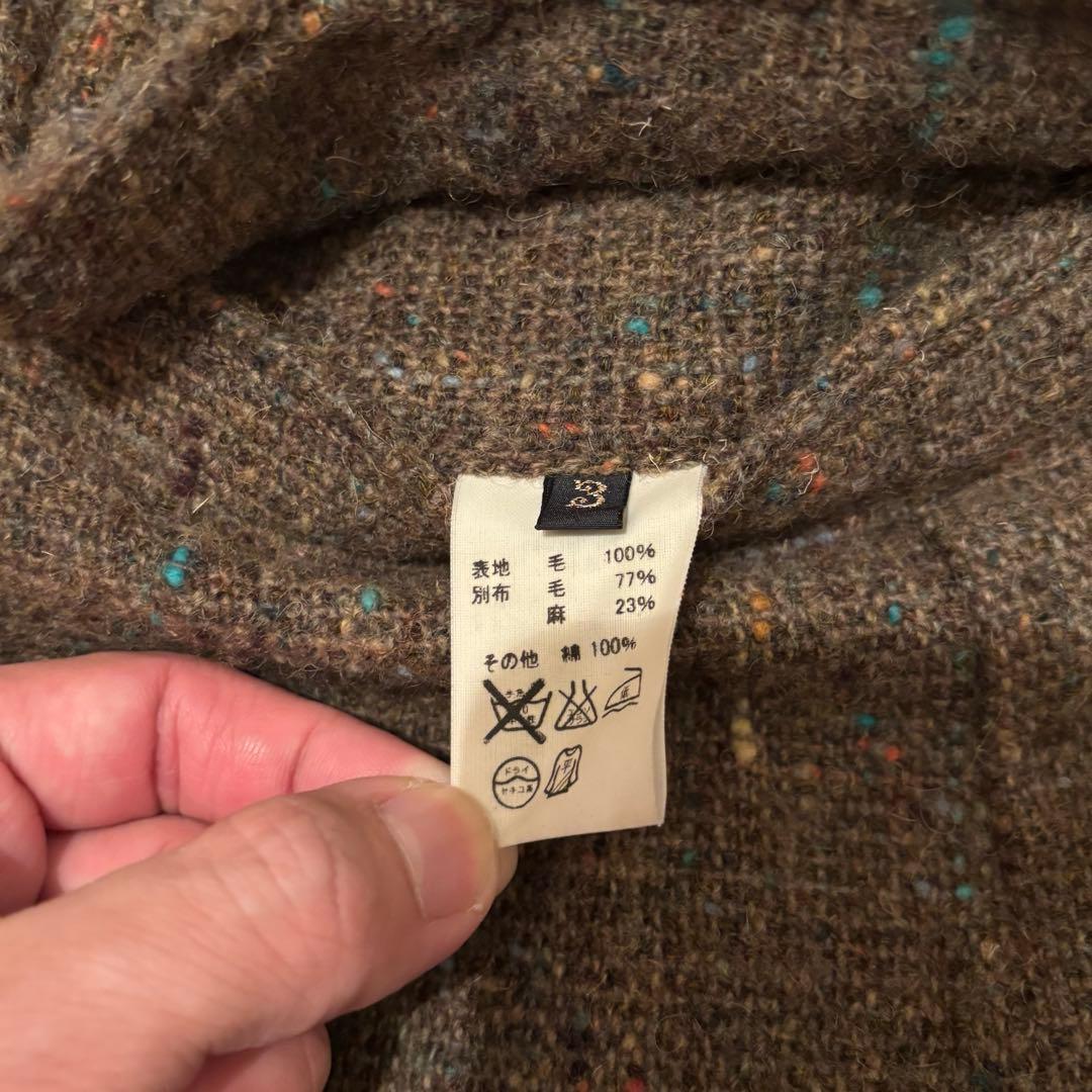 KAPITAL ヴィンテージ加工 ミックスウール ツイード ホーボー ジャケット