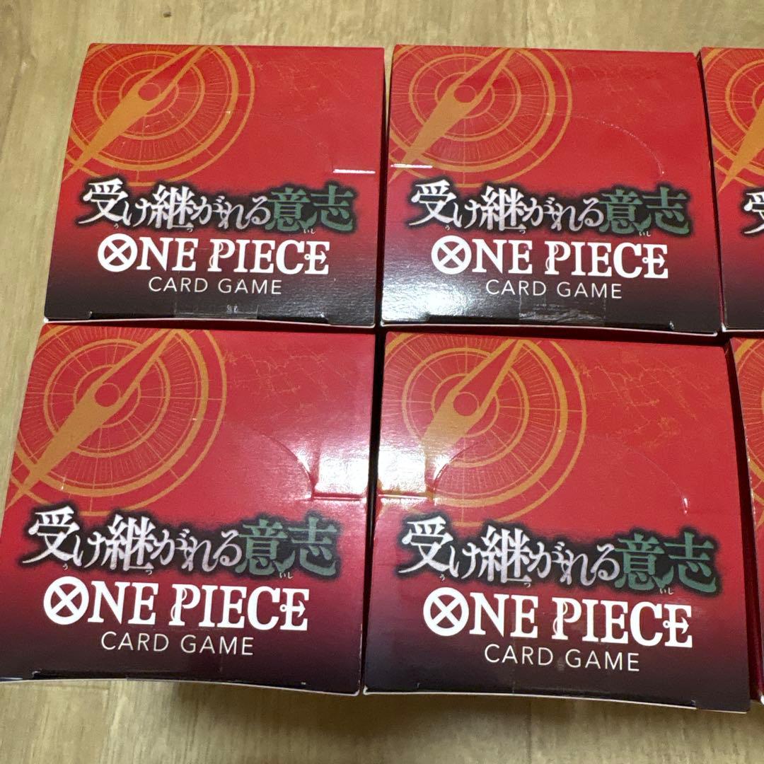 ワンピースカード 受け継がれる意志 6BOX テープ付き 新品未開封
