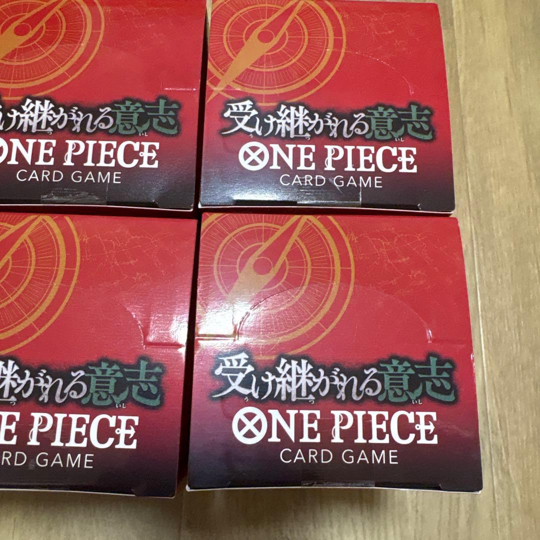 ワンピースカード 受け継がれる意志 6BOX テープ付き 新品未開封