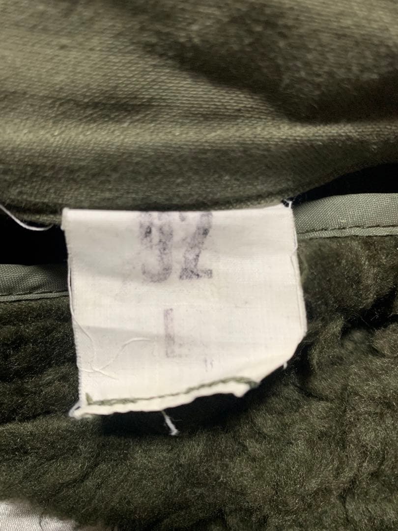 フランス軍 ヴィンテージ M-64 Field Parker ライナー付