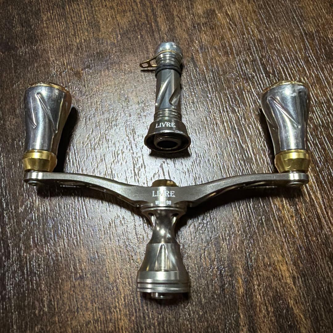 リブレLIVRE WING 98 ダブルハンドル&バランサー.リールスタンド