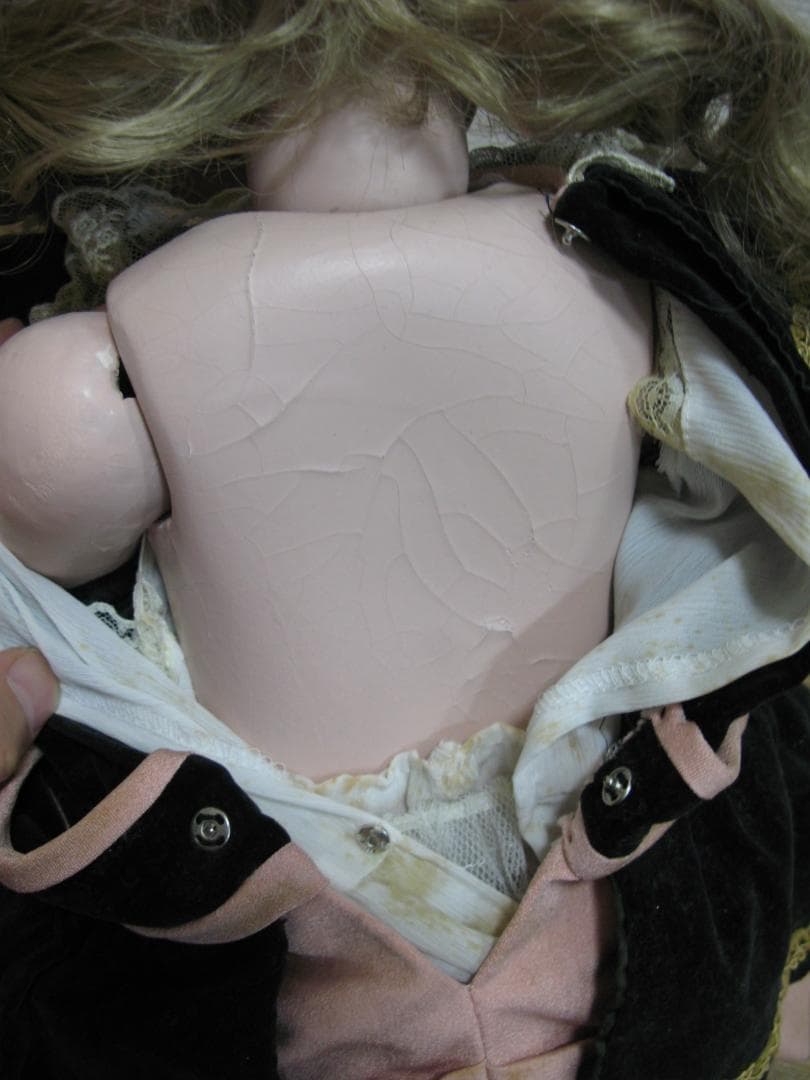 ビスクドール ロングフェイスジュモー リプロ　58㎝ Jumeau