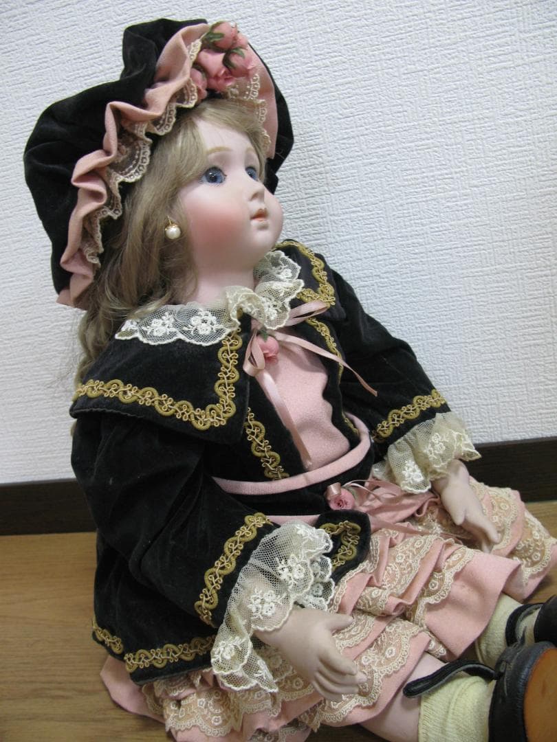 ビスクドール ロングフェイスジュモー リプロ　58㎝ Jumeau