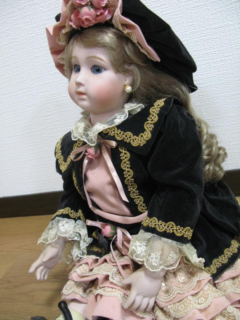 ビスクドール ロングフェイスジュモー リプロ　58㎝ Jumeau