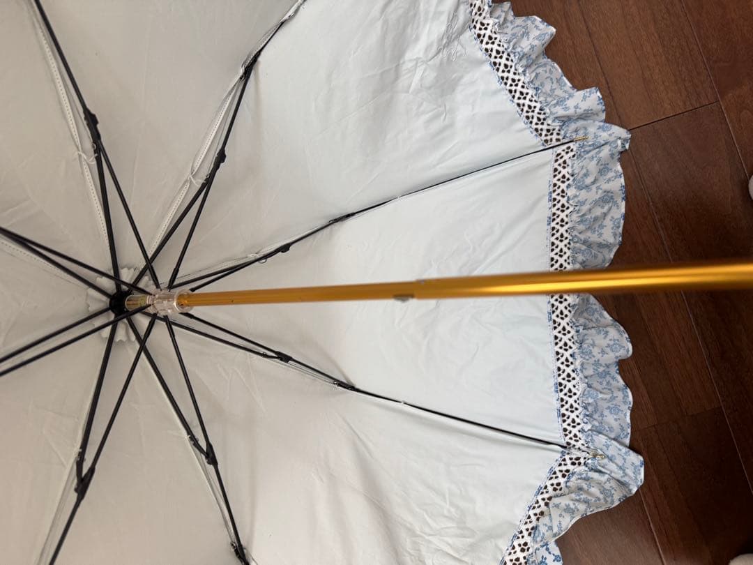 ポロ ラルフローレンPOLORALPHLAUREN晴雨兼用日傘フローラル フリル