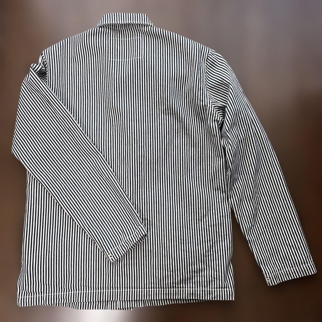 STUDIO D’ARTISAN & SA ヒッコリー カバーオール サイズ L