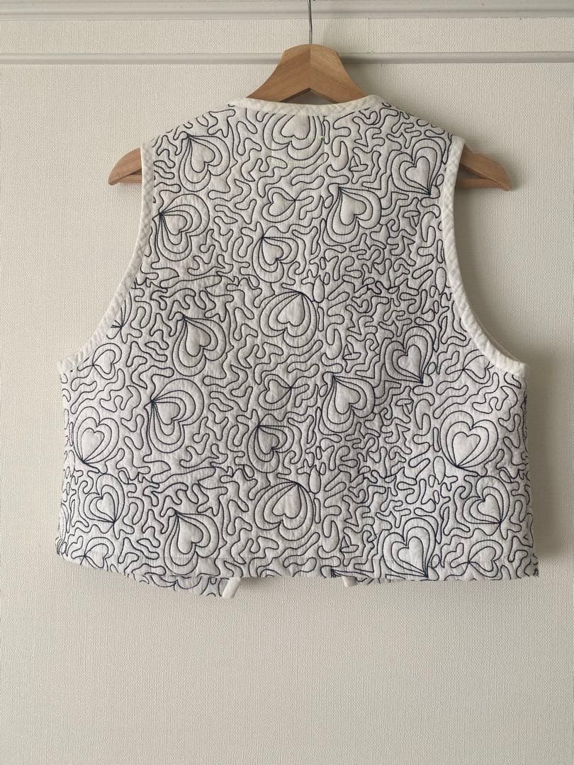 R.H.vintage キルティングベスト