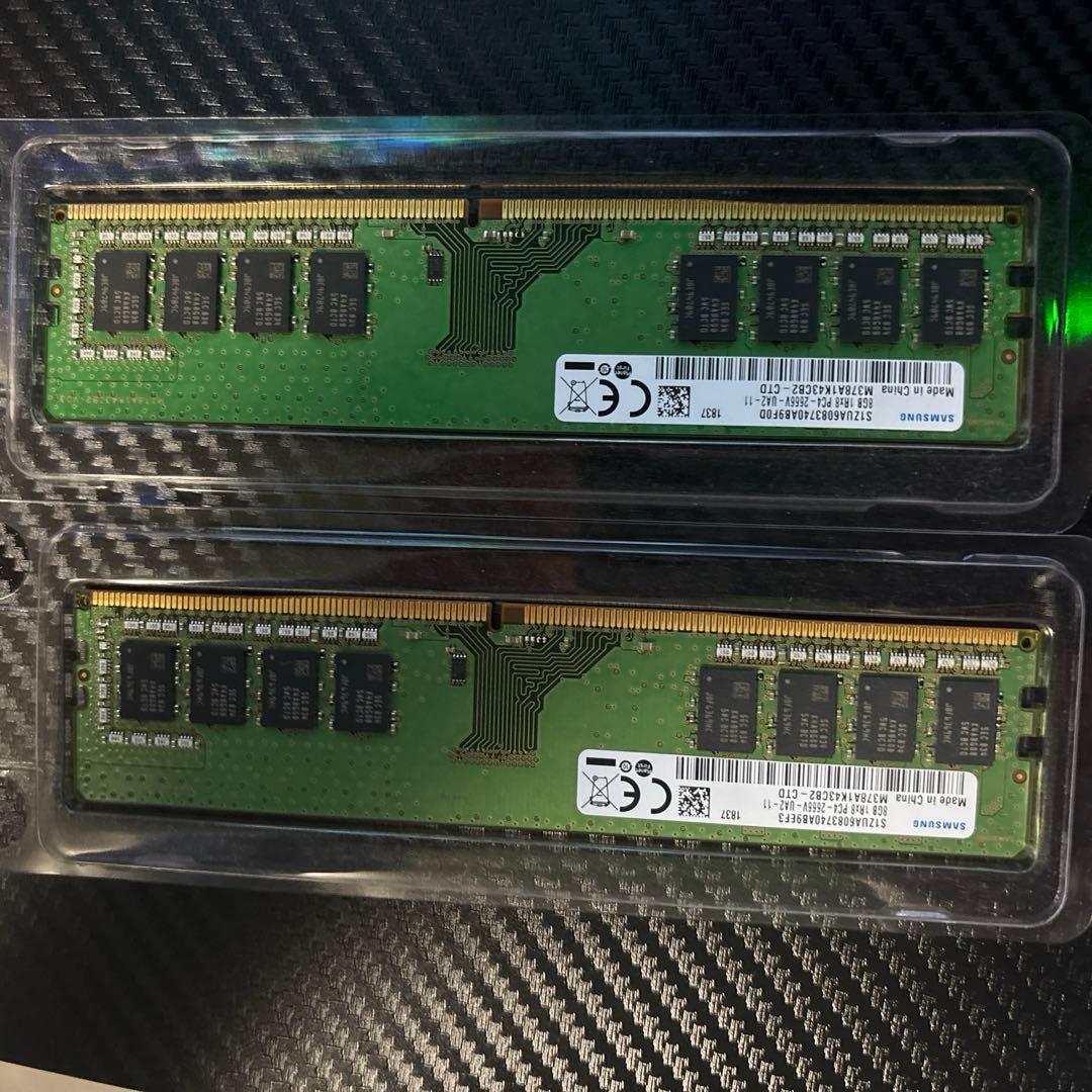 Samsung DDR4メモリ 16GB(8GB×2)