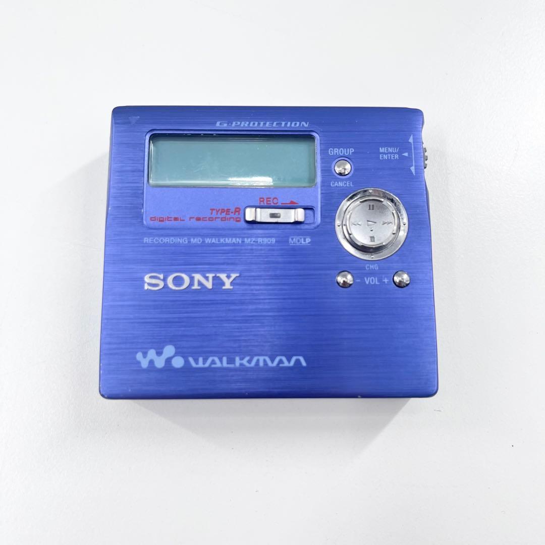 SONY MZ-R909 MDウォークマン 再生OK 箱 付属品あり