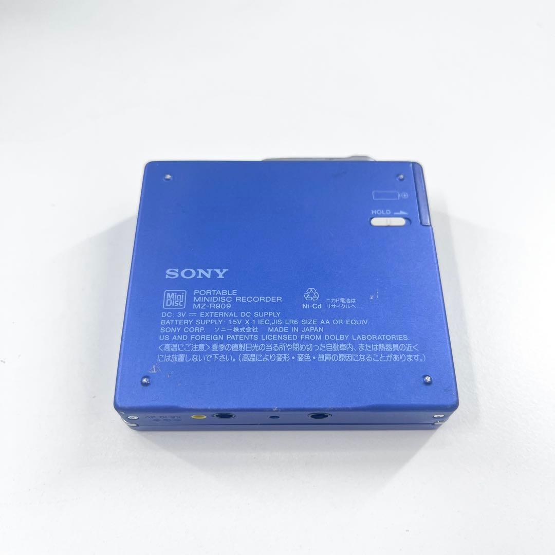 SONY MZ-R909 MDウォークマン 再生OK 箱 付属品あり