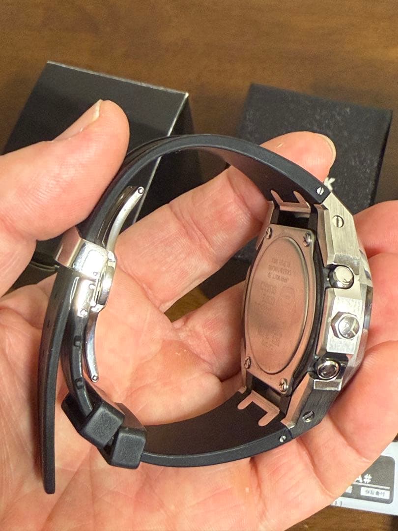 G-SHOCK GA-2100 カシオークカスタム シルバー その他付属品有