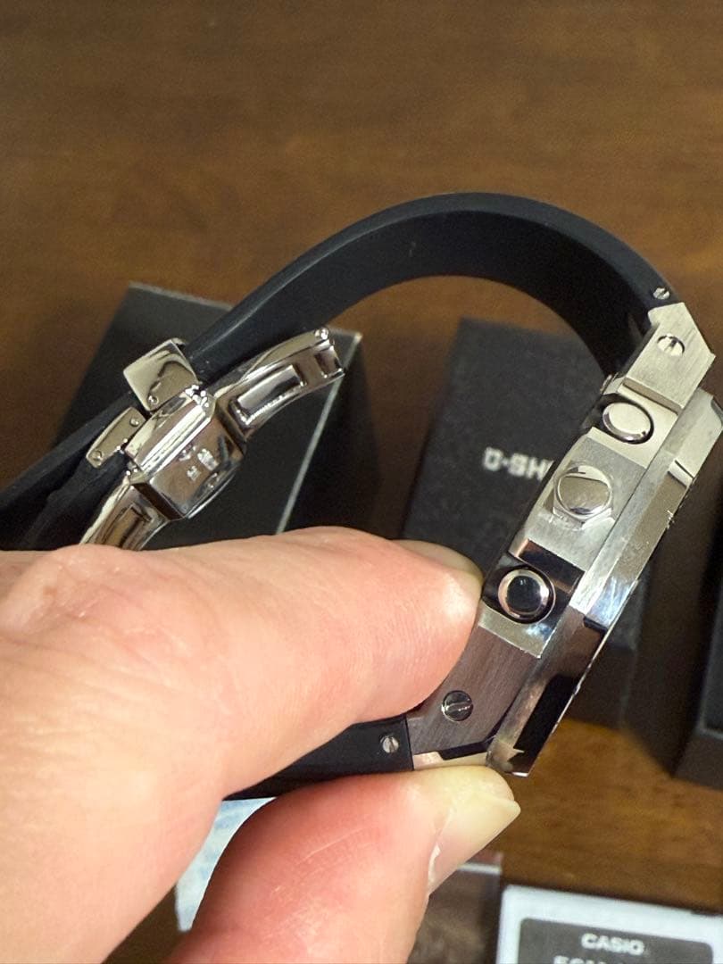 G-SHOCK GA-2100 カシオークカスタム シルバー その他付属品有