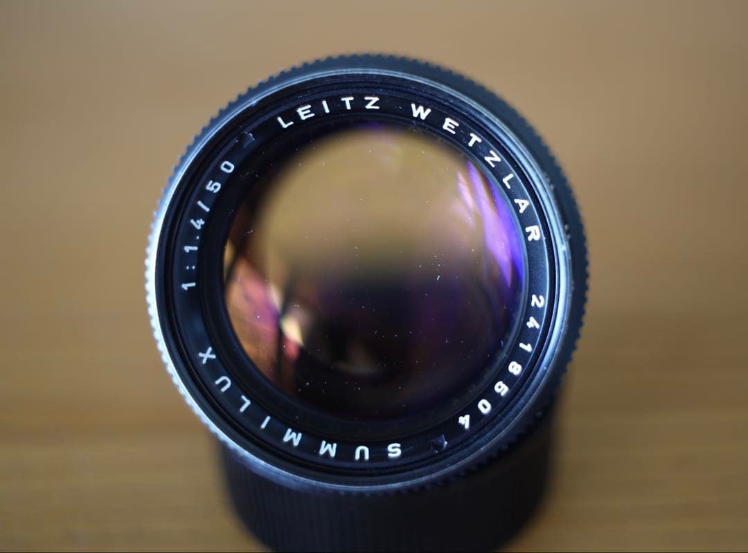 【美品】Leica summilux 50mm f1.4 2nd ズミルックス