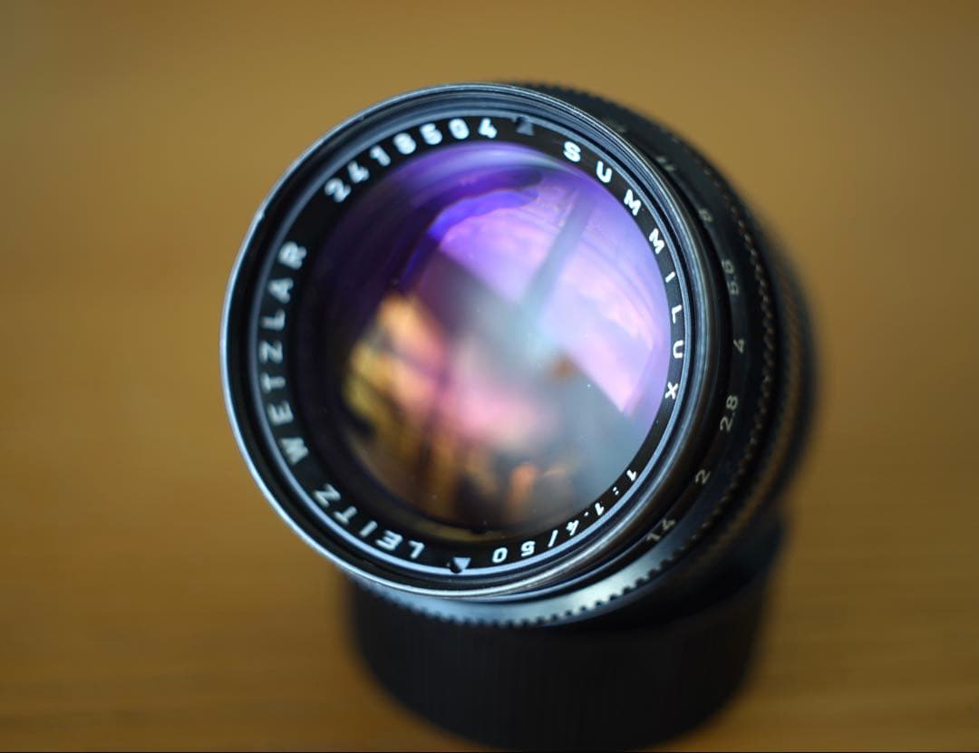 【美品】Leica summilux 50mm f1.4 2nd ズミルックス