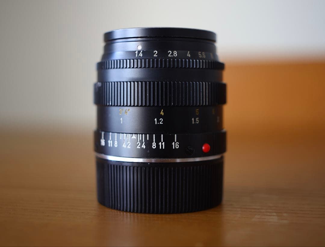 【美品】Leica summilux 50mm f1.4 2nd ズミルックス