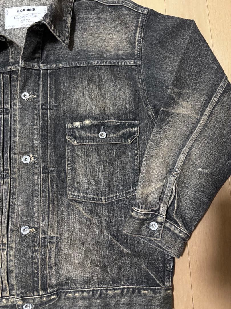 ジャケット・アウター neighborhood savage denim type-1 jacket