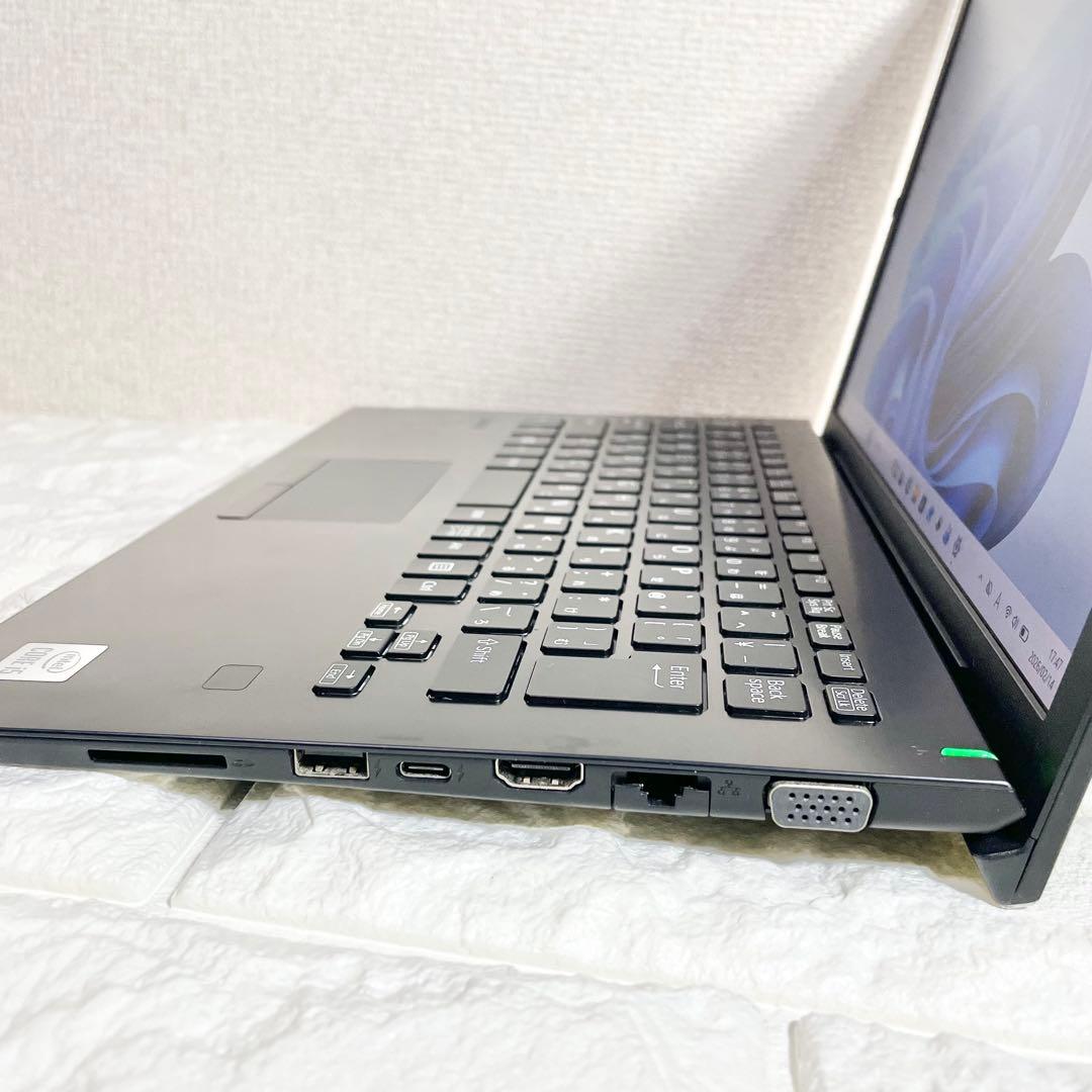 【良品】ノートパソコン VAIO 第10世代i5 バッテリー◎