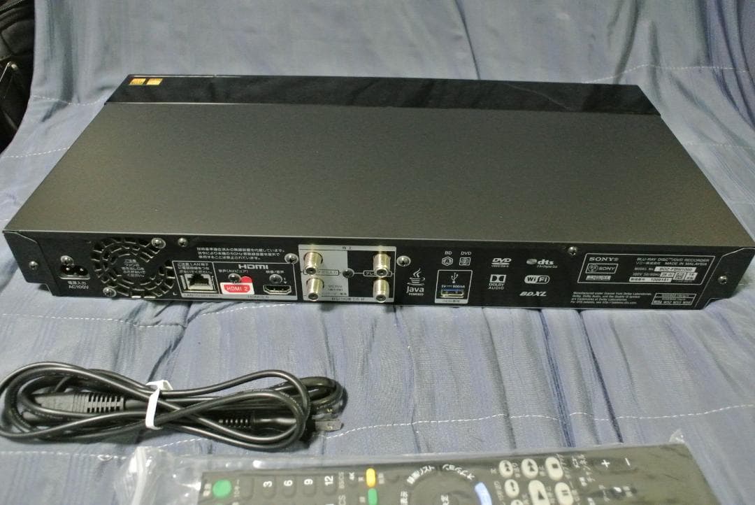 SONY BDZ-FBW1000 BDレコーダー 4Kチューナー内蔵19年製