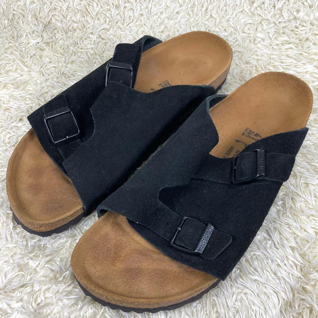 『美品』BIRKENSTOCK Zurich チューリッヒ ブラック レザー　黒