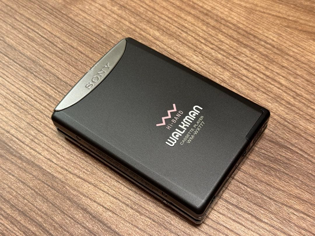 整備済 SONY WALKMAN カセットウォークマン WM-WX777