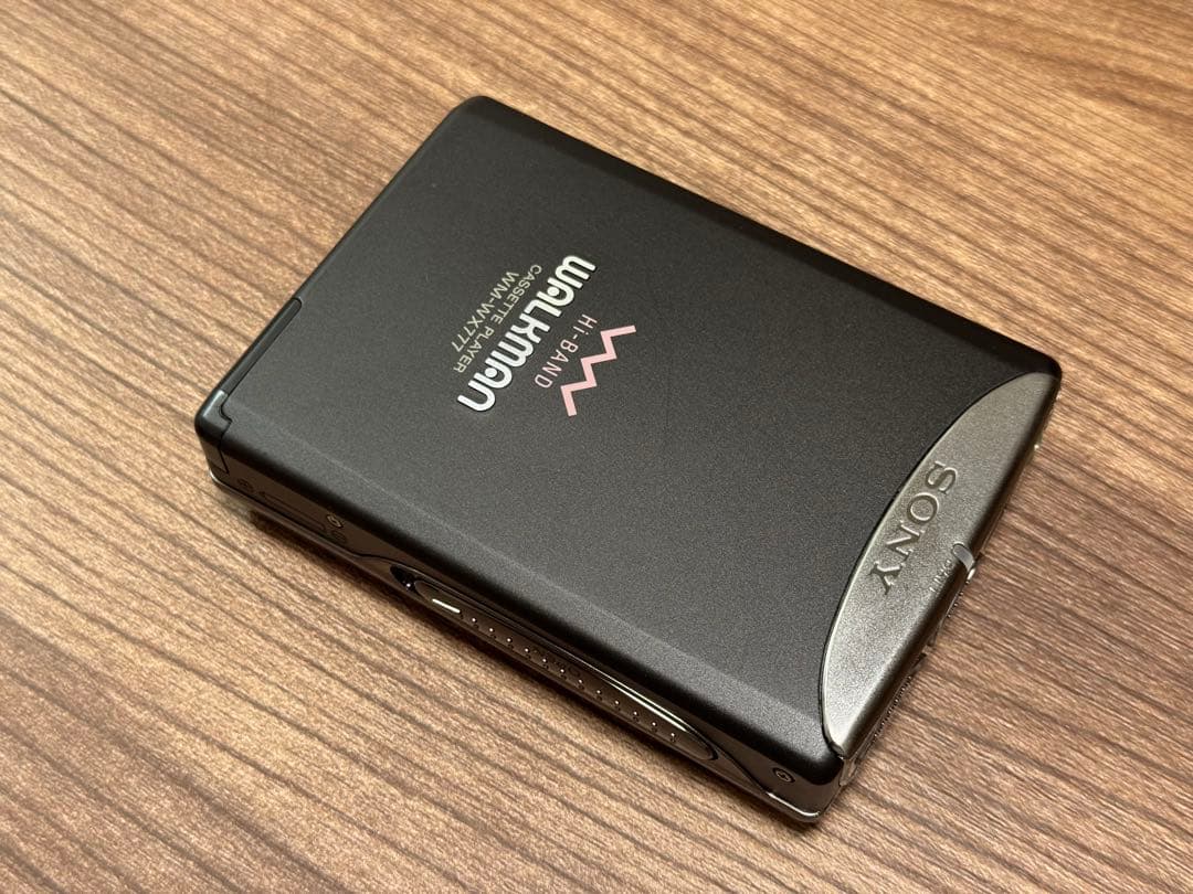 整備済 SONY WALKMAN カセットウォークマン WM-WX777