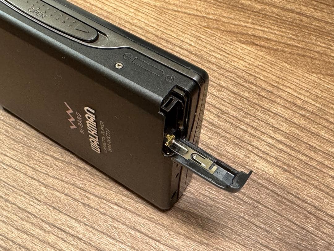 整備済 SONY WALKMAN カセットウォークマン WM-WX777