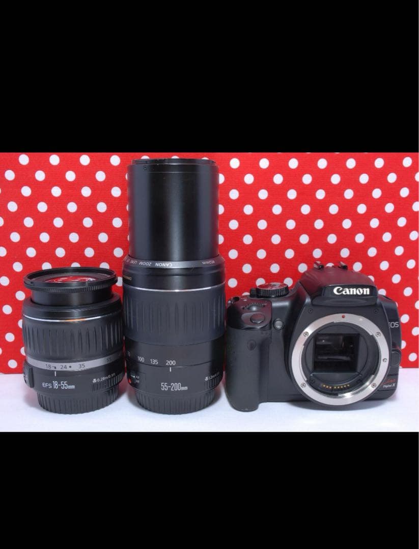 kiss X◆一眼レフカメラ◆ スマホ転送可