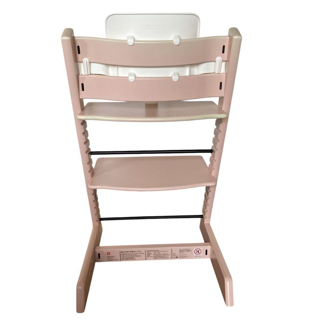 ストッケ トリップトラップ セレーヌピンク シリアルNo.7 人気カラー 極美品