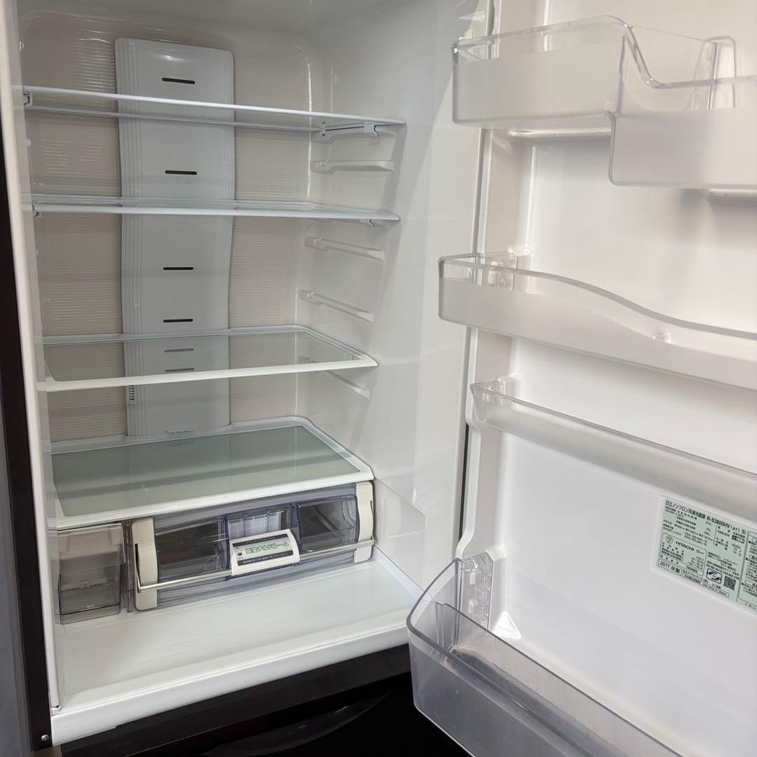 36　日立　冷蔵庫　300-400ℓ　大きめ　綺麗　真チルド　設置無料　安い‼️