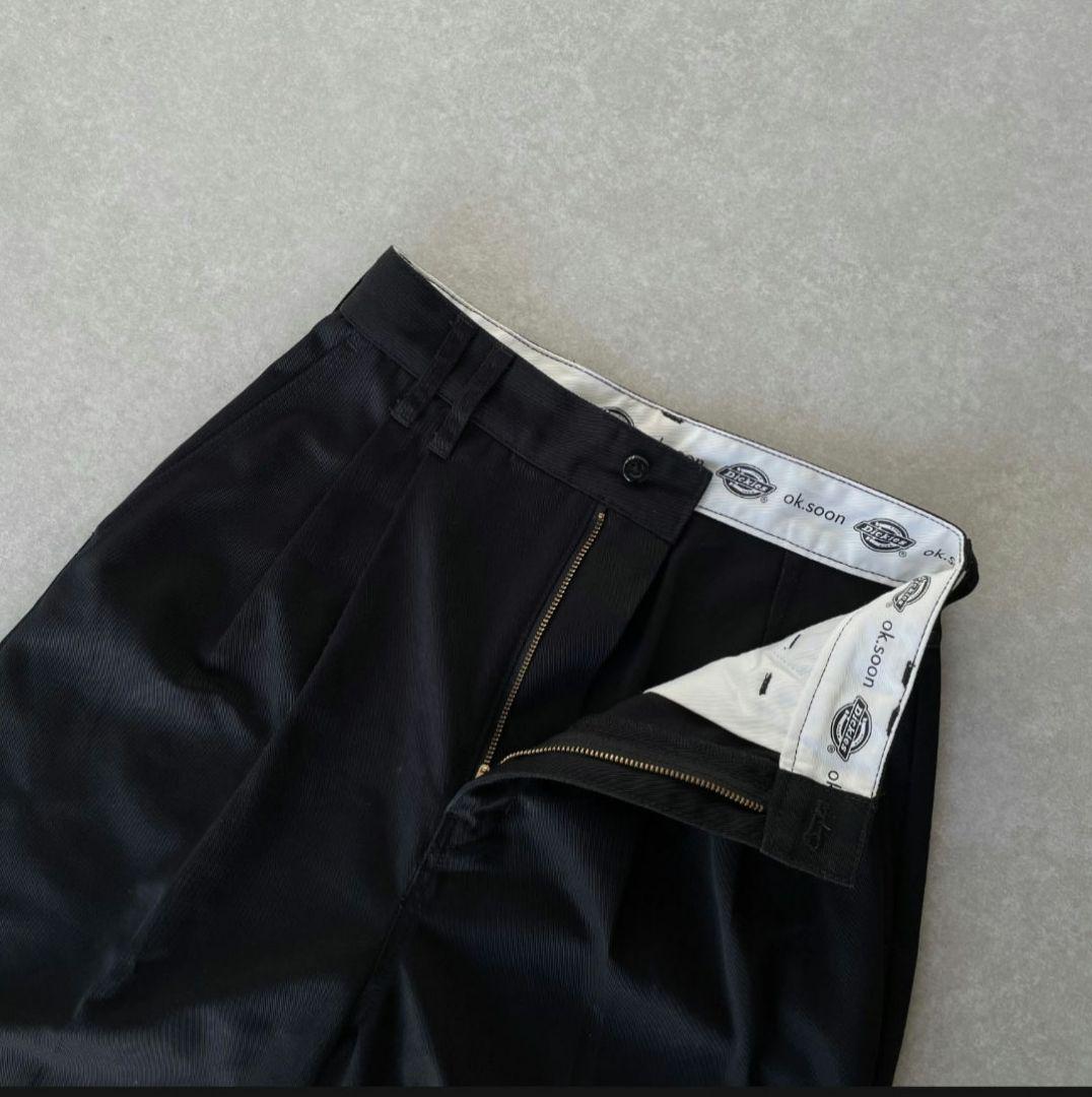 ok.soon×dickies 2tuck chino pants