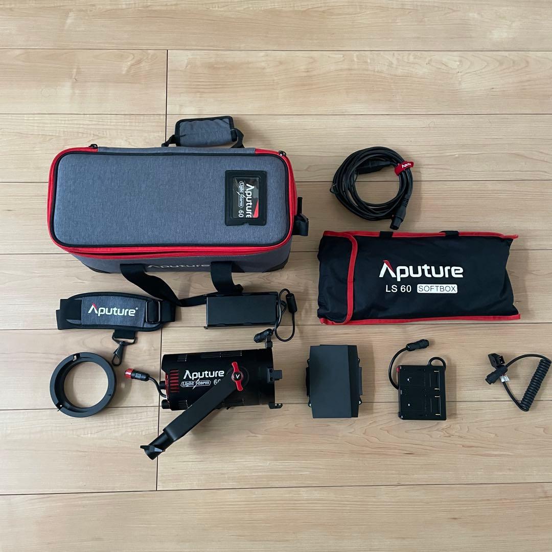 Aputure LS 60x バイカラーLEDライト+ 専用ソフトボックス