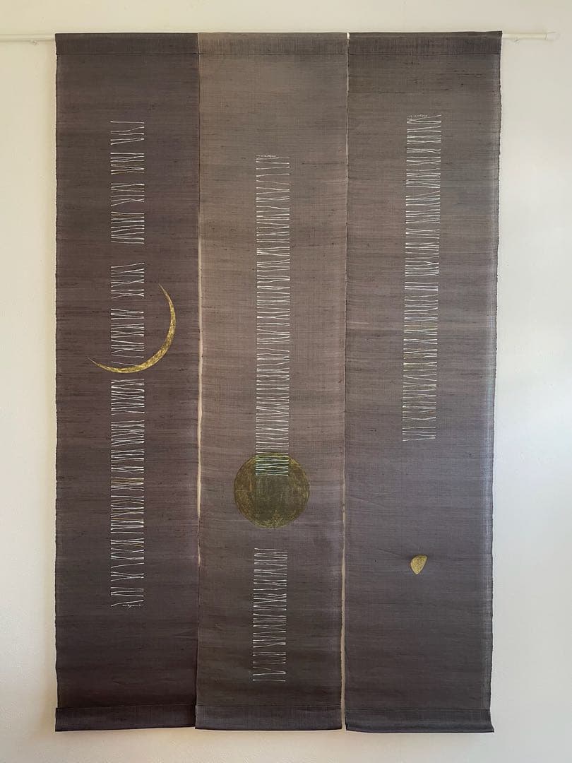 ＊中川政七商店＊タピストリー＊暖簾＊月＊三日月・半月・満月*３枚＊