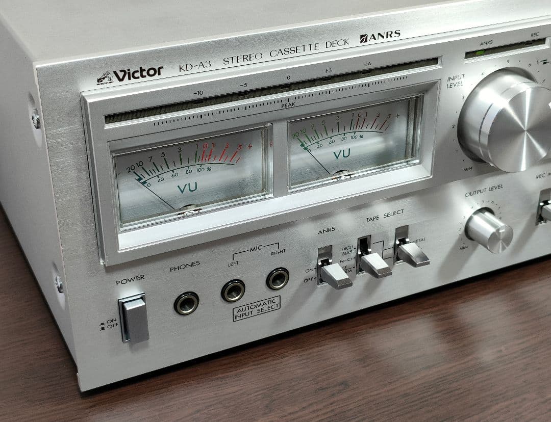 ビクター Victor KD-A3 カセットデッキ【録音再生良好】