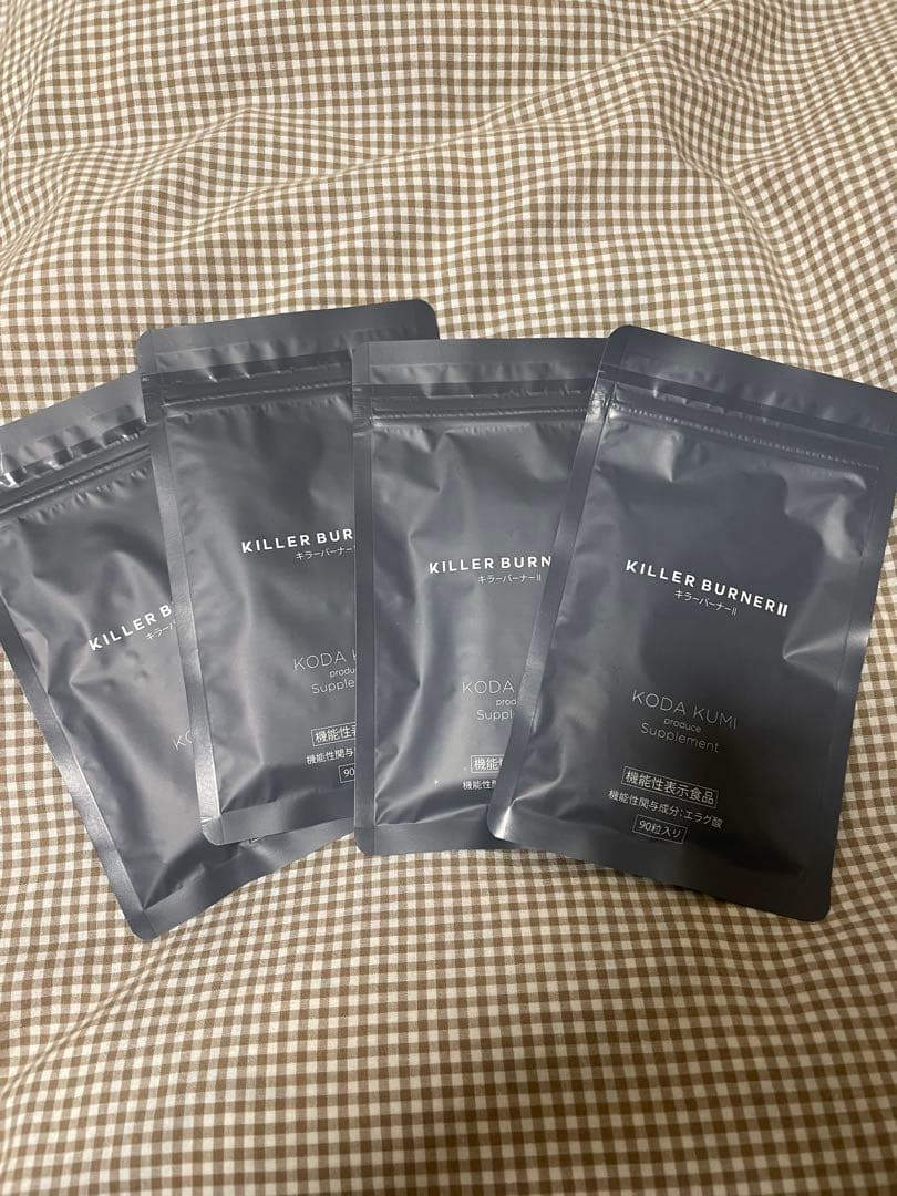 専用様用KILLER BURNER II ダイエットサプリ 90粒入り未開封4袋