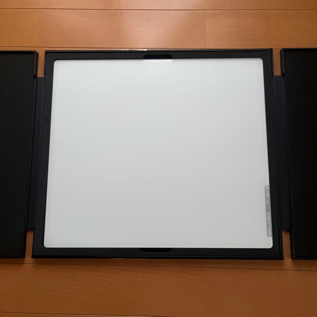 WALLHACK SP004ホワイト　ガラスマウスパッド