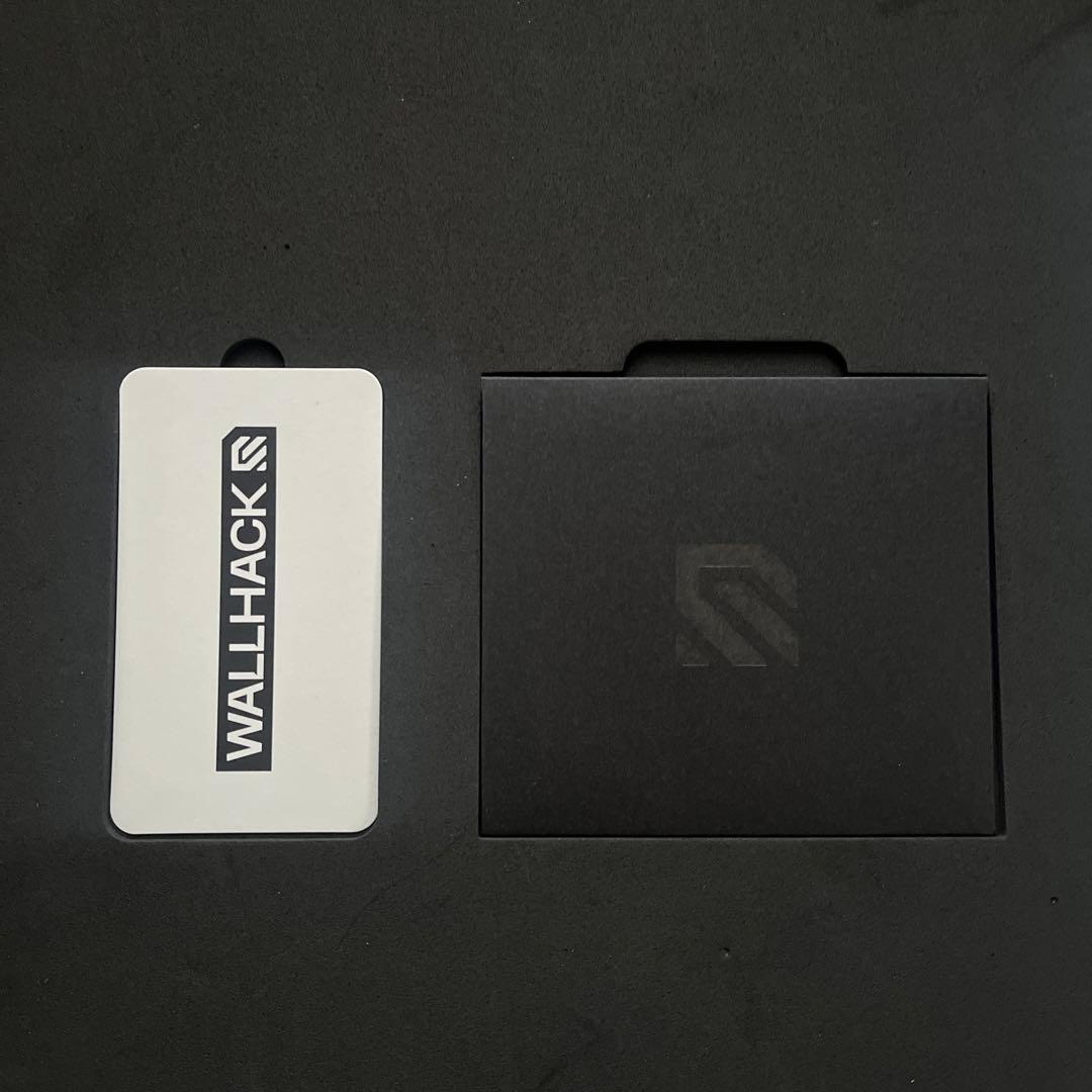 WALLHACK SP004ホワイト　ガラスマウスパッド