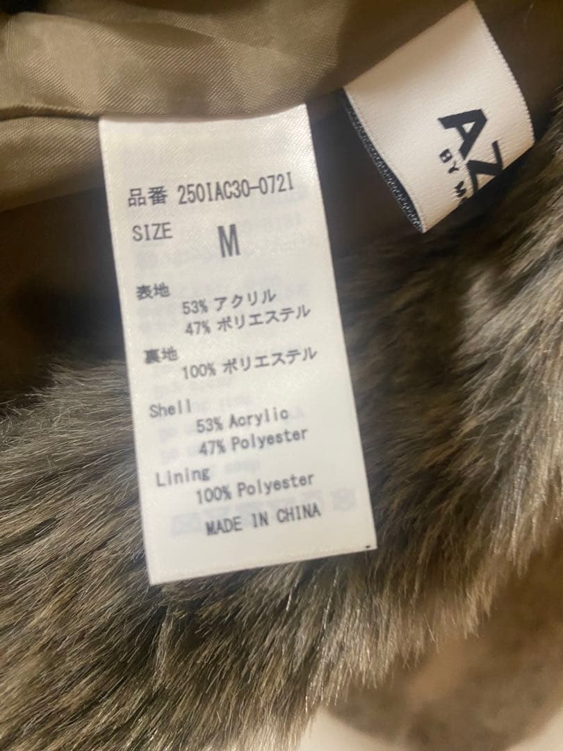 AZUL by moussyファーコート MIX