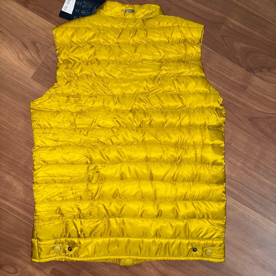 こ*う様 HERNO ヘルノ ダウンベスト 44 イエロー