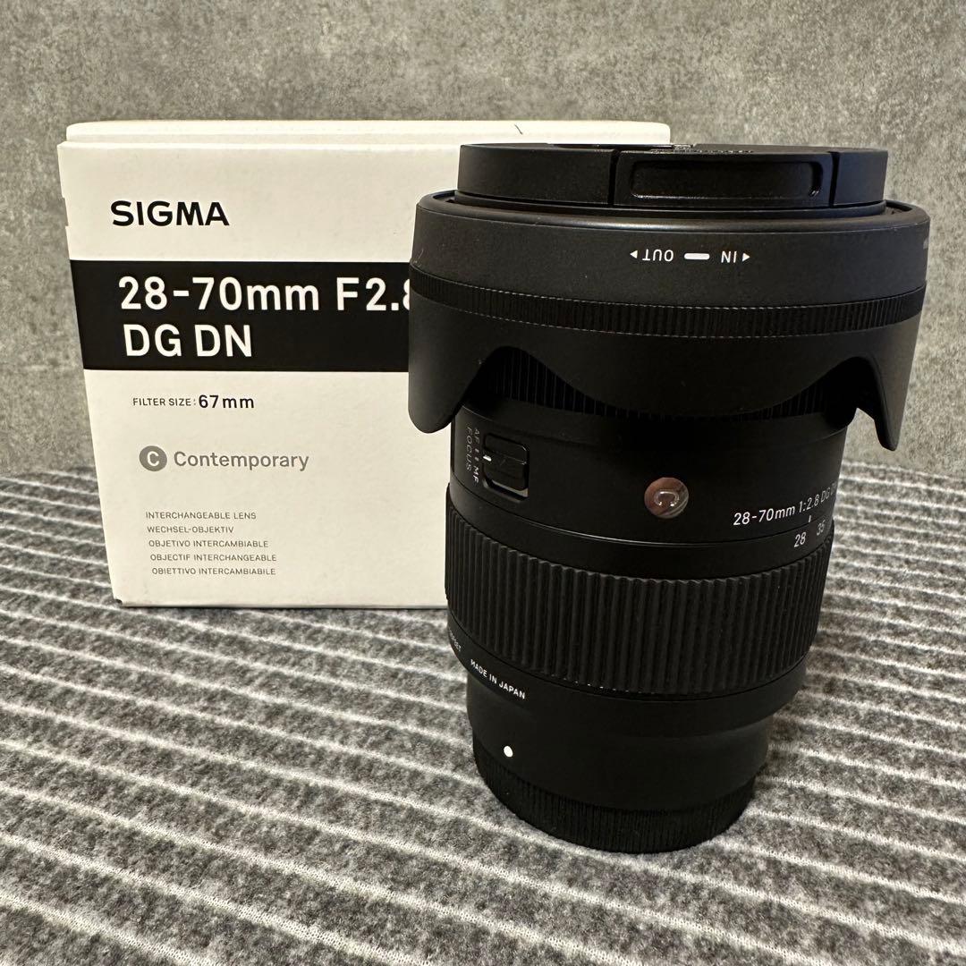 未使用級　SIGMA 28-70mm F2.8 DG DN レンズ