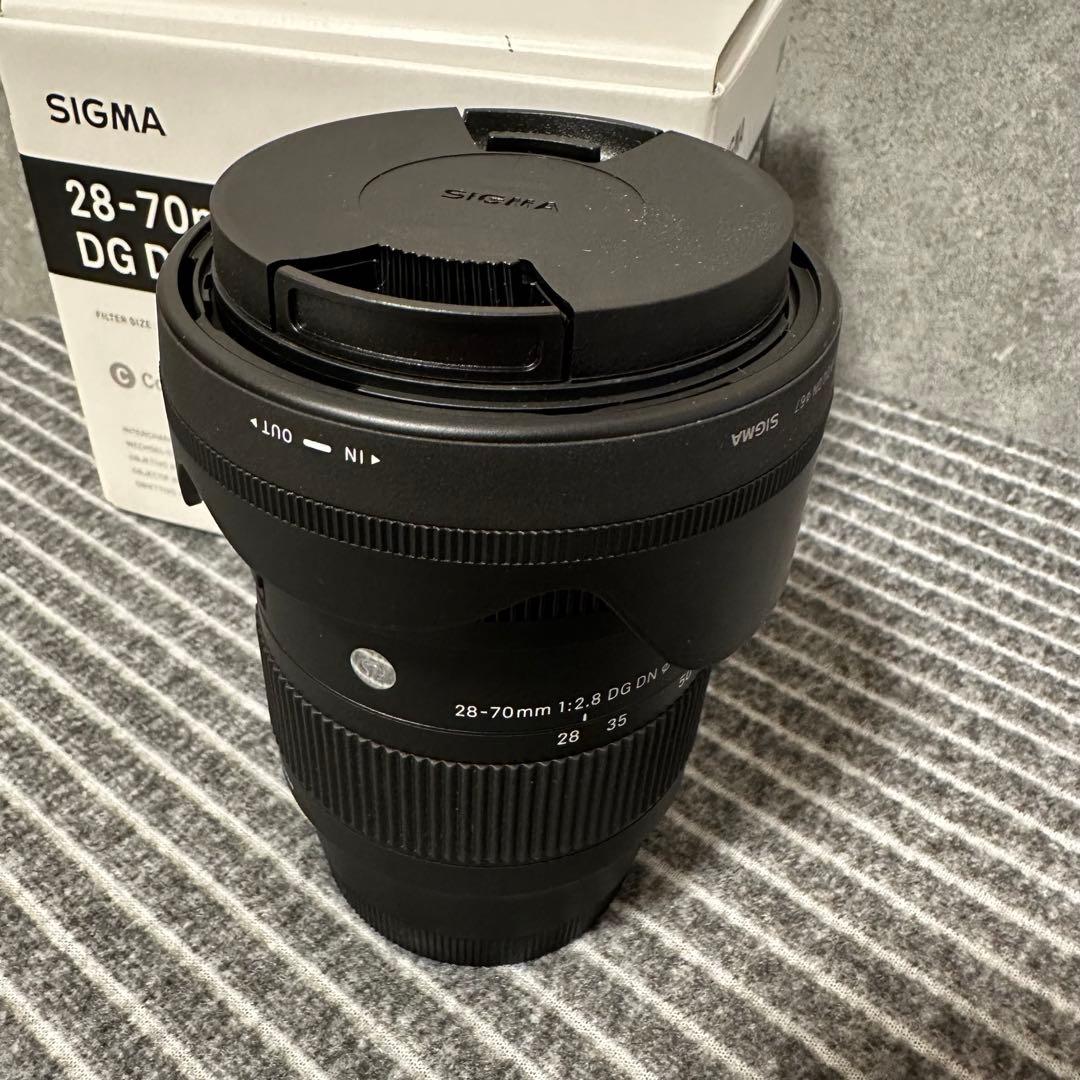 未使用級　SIGMA 28-70mm F2.8 DG DN レンズ