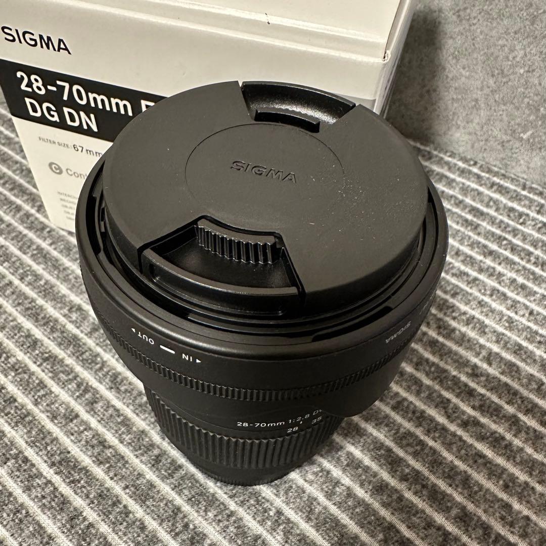未使用級　SIGMA 28-70mm F2.8 DG DN レンズ