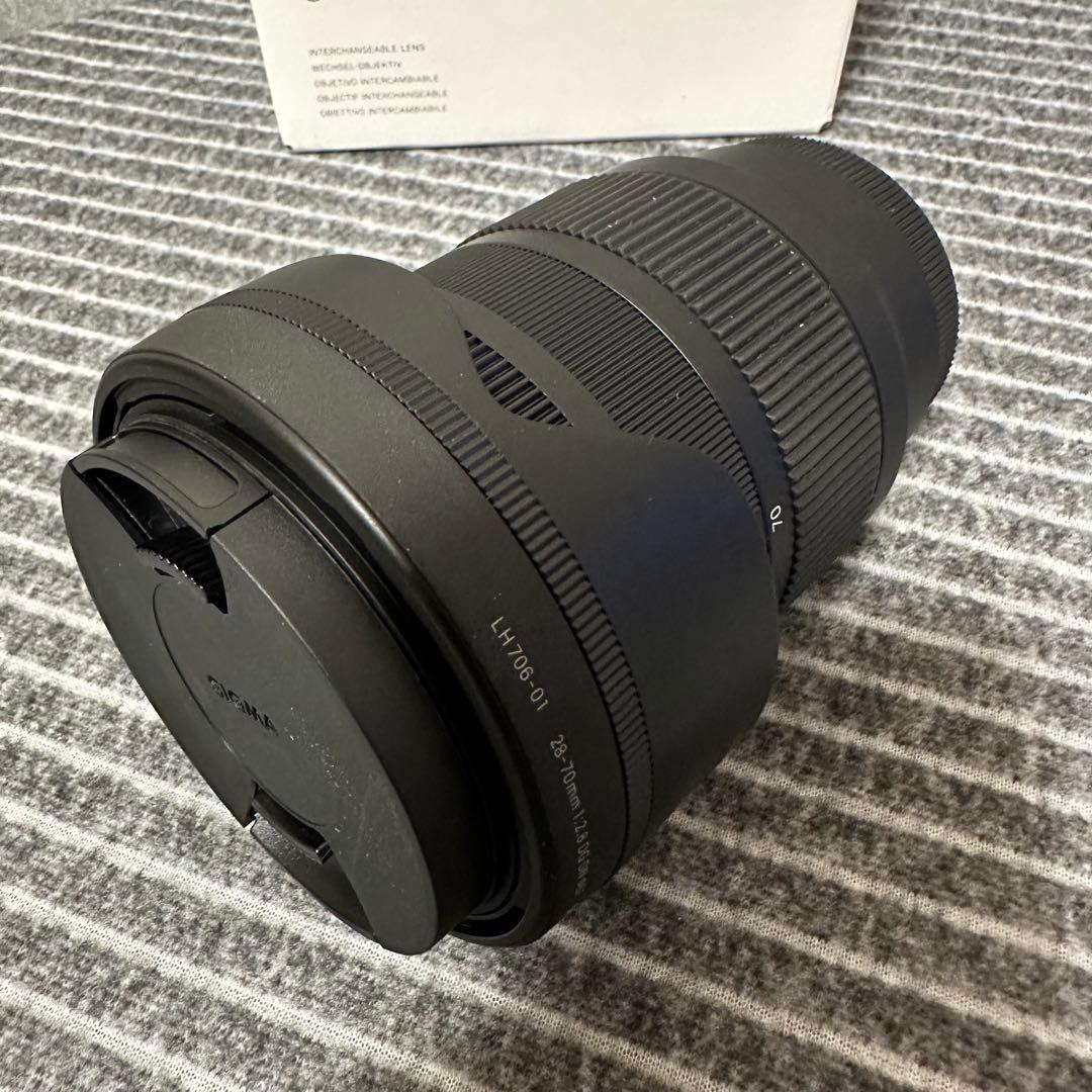 未使用級　SIGMA 28-70mm F2.8 DG DN レンズ